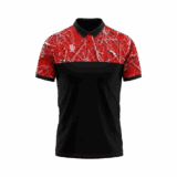 Splatter Polo Shirt front