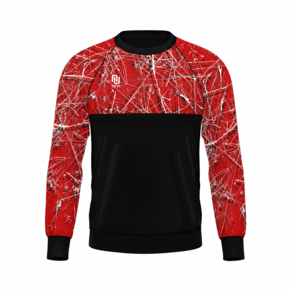 Splatter sweatshirt front